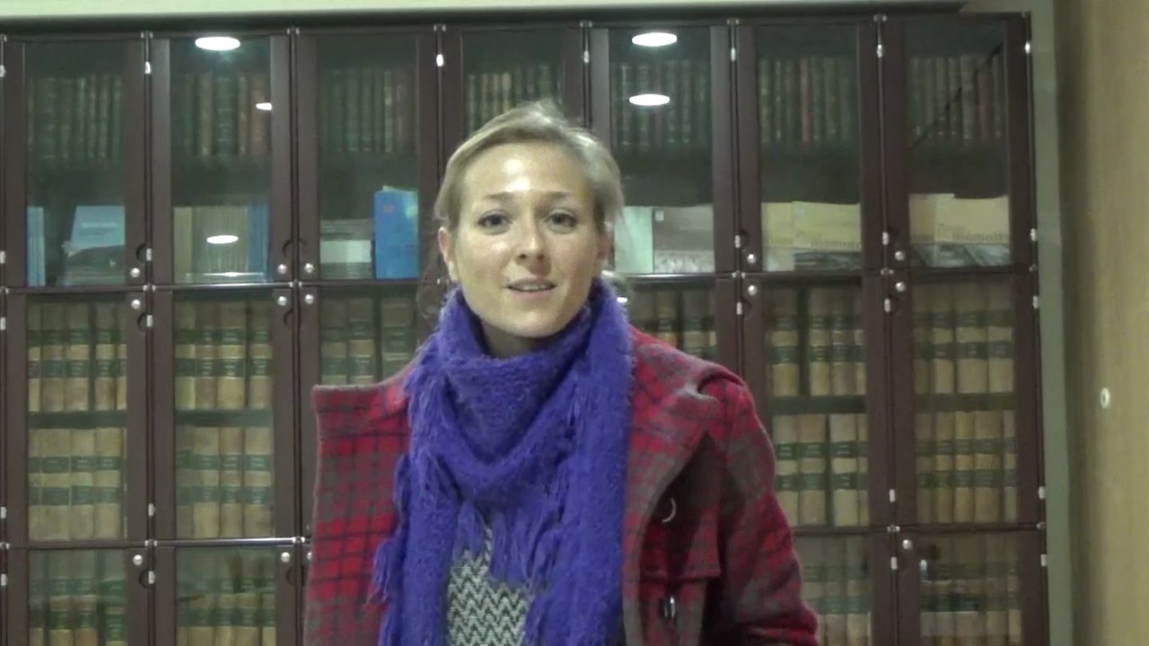 Aurélie Delage, maîtresse de conférences à l'université de Perpignan