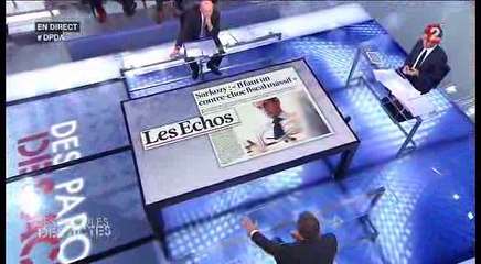 France 2 - Des paroles et des actes quand Nicolas Sarkozy s'agace face à ses contradicteurs2)