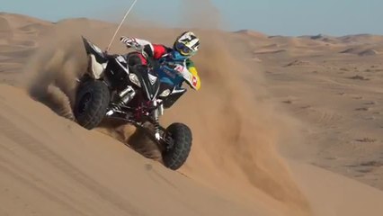 Testing the 2015 Yamaha Special Edition YFZ450R SE in Glamis
