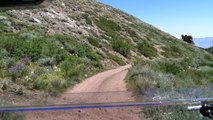 Turbo Polaris RZR in the high Sierras