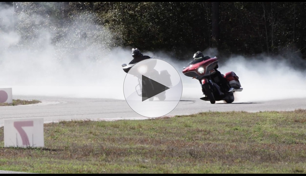 2015 Supercharged Victory Magnum: Bagger Drifting