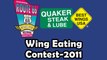 Quaker Steak & Lube Wing Eating Contest
