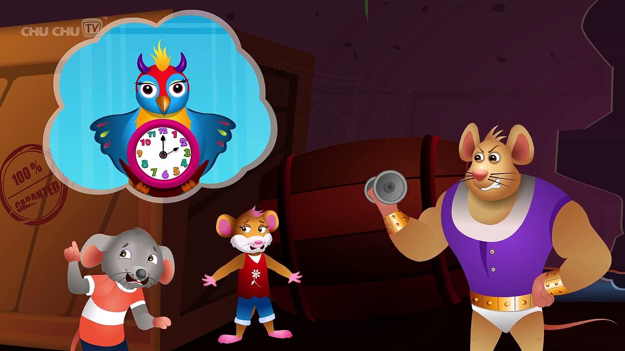 Hickory Dickory Dock Nursery Rhyme PART 2 - ChuChu TV Nursery Rhymes For Children