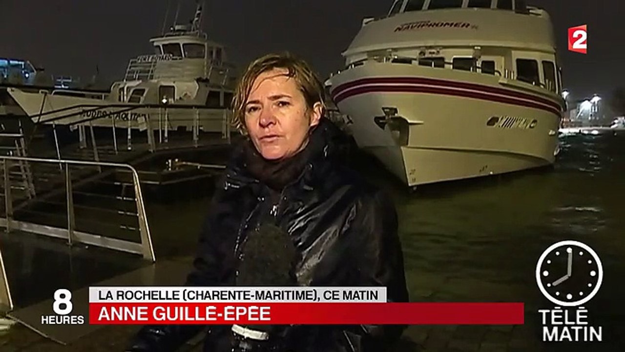 Les vents violents persistent sur les côtes et gagnent les terres