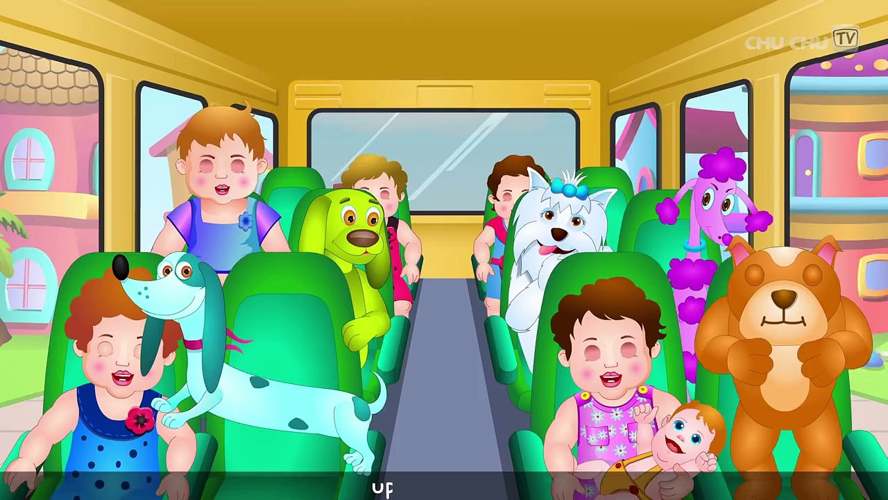 Wheels on the Bus (PART 2) - Popular Nursery Rhymes and Songs for Children