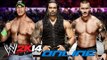 WWE raw JohnCena DeanAmbrose RomanReigns Vs TheWyattFamily