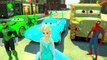 Frozen Elsa Spider Man Green Lantern,Disney cars Lightning McQueen Dinoco King 43 Sarge