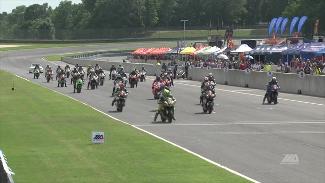 2015 MotoAmerica Bazzaz Superstock 600 Barber Motorsports Park Race 1