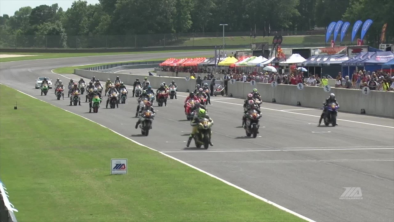2015 MotoAmerica Bazzaz Superstock 600 Barber Motorsports Park Race 1