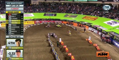 AMA Supercross 2015 Rd 5 Anaheim 3 - Full Race - Part 3