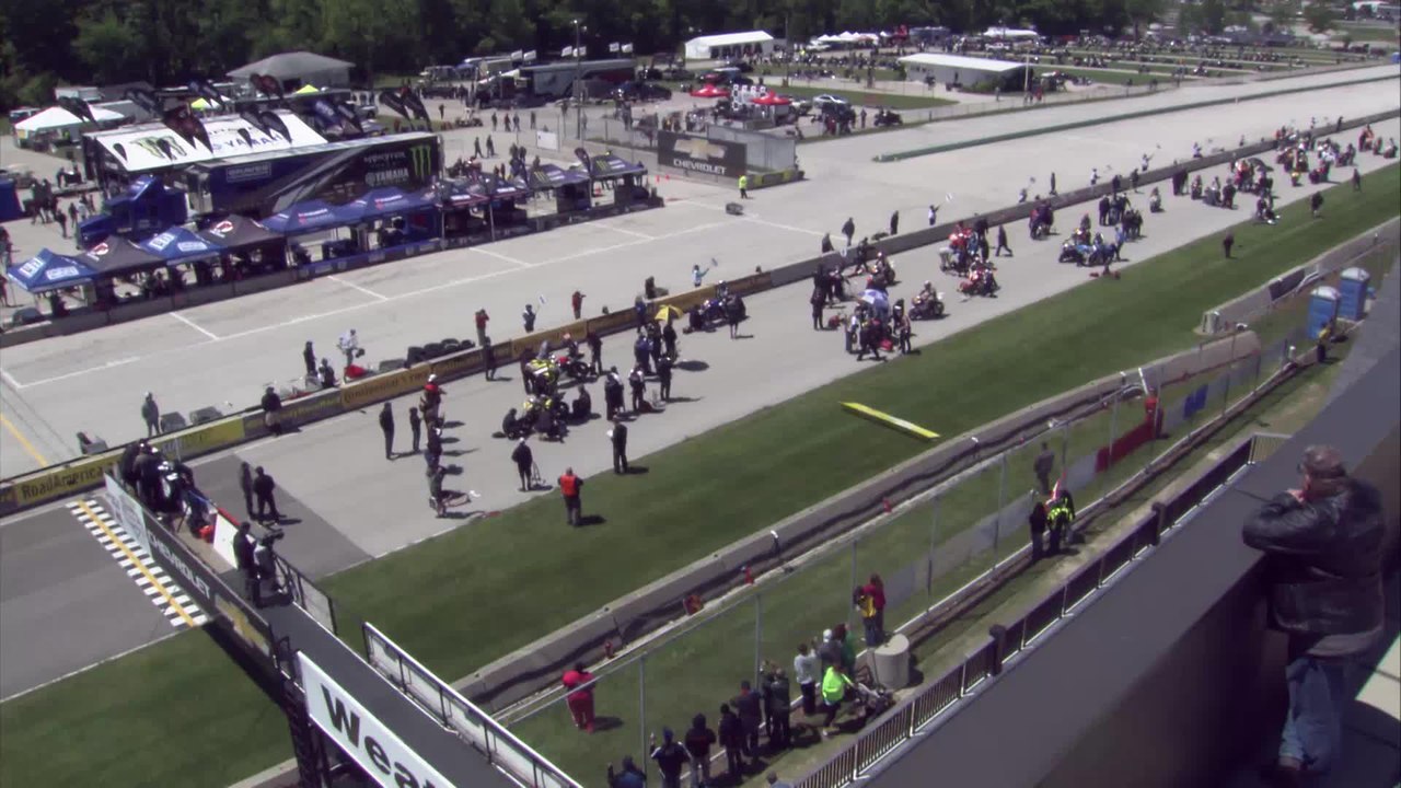 2015 MotoAmerica Bazzaz Superstock 600 Road America Race 2