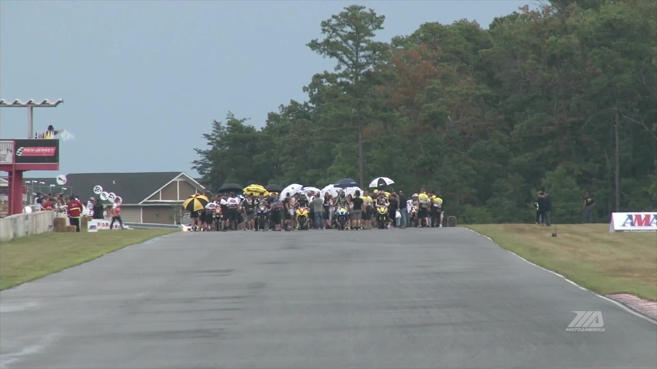 2015 MotoAmerica Bazzaz Superstock 600 New Jersey Motorsports Park Race 1