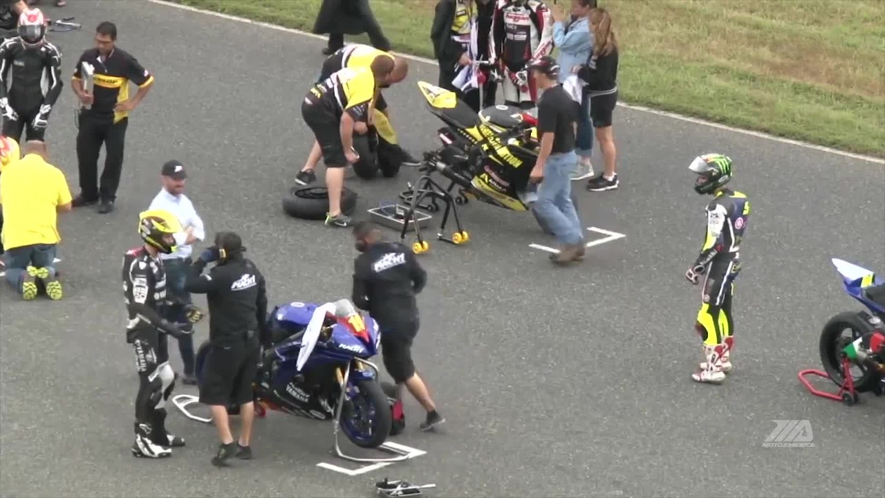 2015 MotoAmerica Bazzaz Superstock 600 New Jersey Motorsports Park Race 2