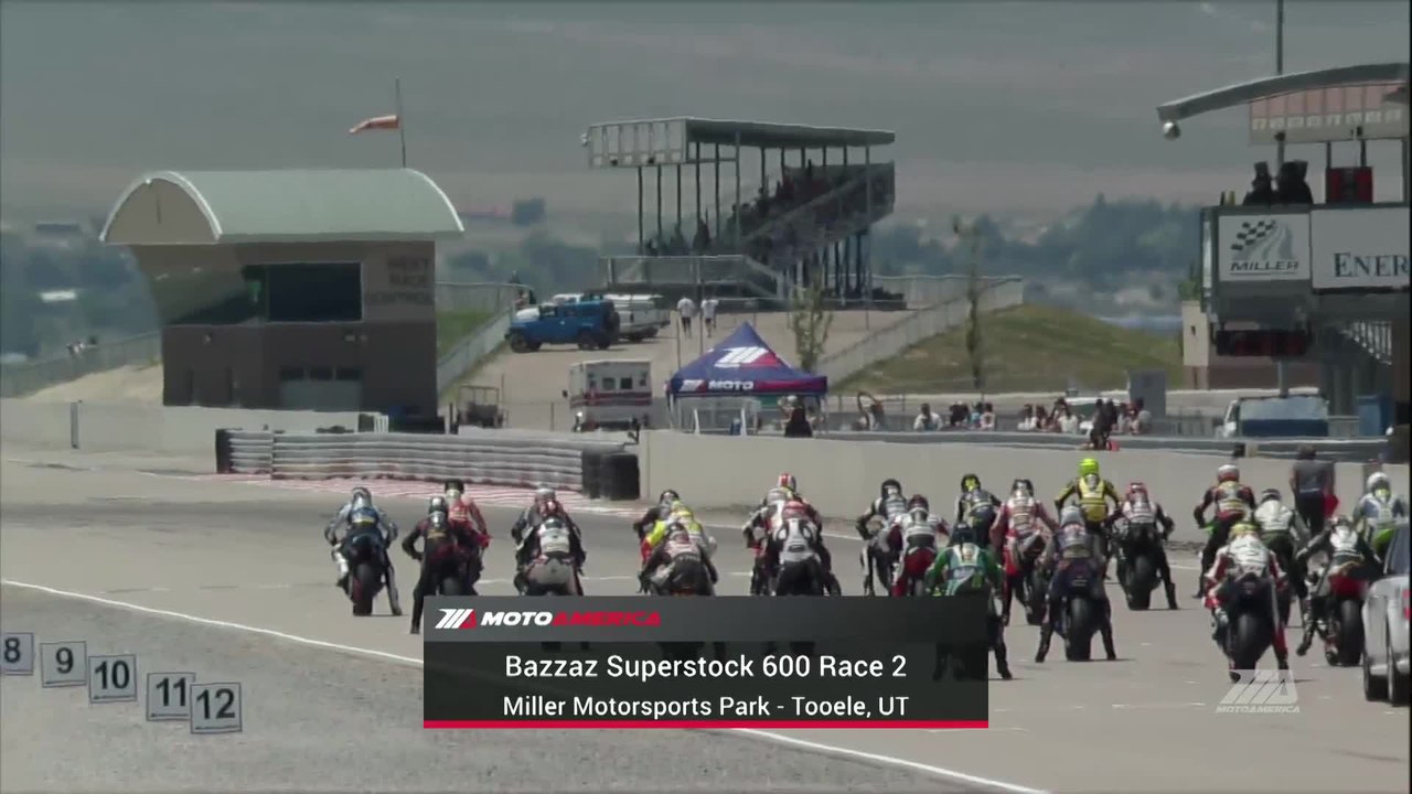 2015 MotoAmerica Bazzaz Superstock 600 MMP Race 2