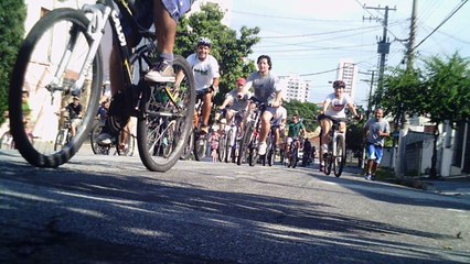 Passeio Ciclístico de Taubaté, família Taubaté,  Passeio de Verão de Bençãos, SP, Brasil -  Bikers e família