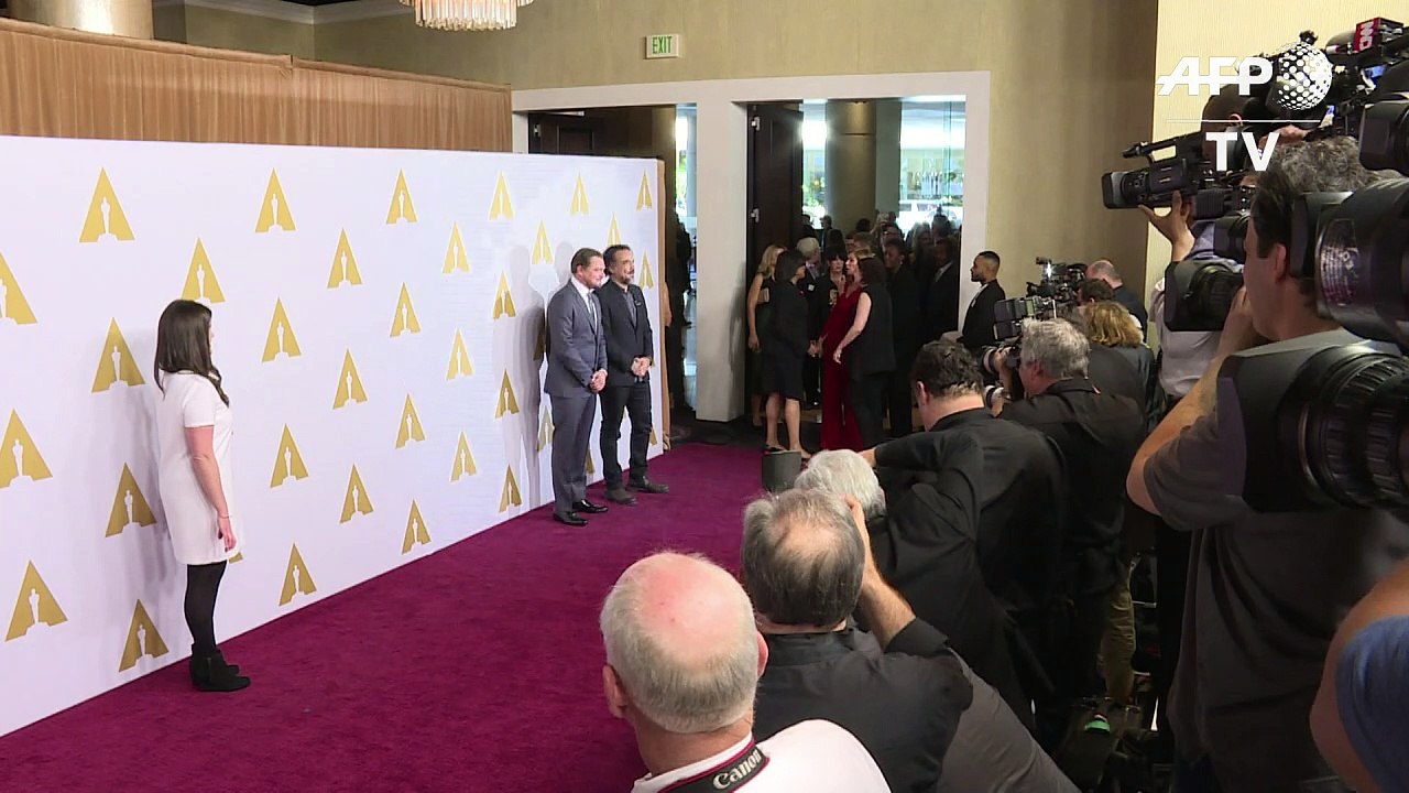 Promi-rummel beim lunch der oscar-nominierten