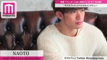 EXILE・NAOTO「モデルプレスインタビュー」撮影風景＆オフショット動画
