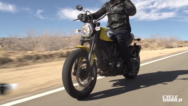 Ducati Scrambler - BEST MIDDLEWEIGHT STREETBIKE of 2015
