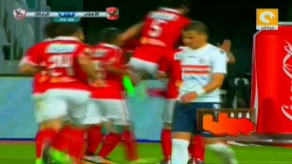 أهداف مباراة الأهلي والزمالك في الدوري المصري