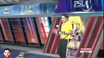 Ahmed Shahzad Dance in PSL on ground