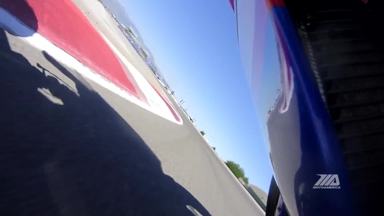 One Lap of Miller Motorsports Park With MotoAmerica Superbike Racer Roger Hayden
