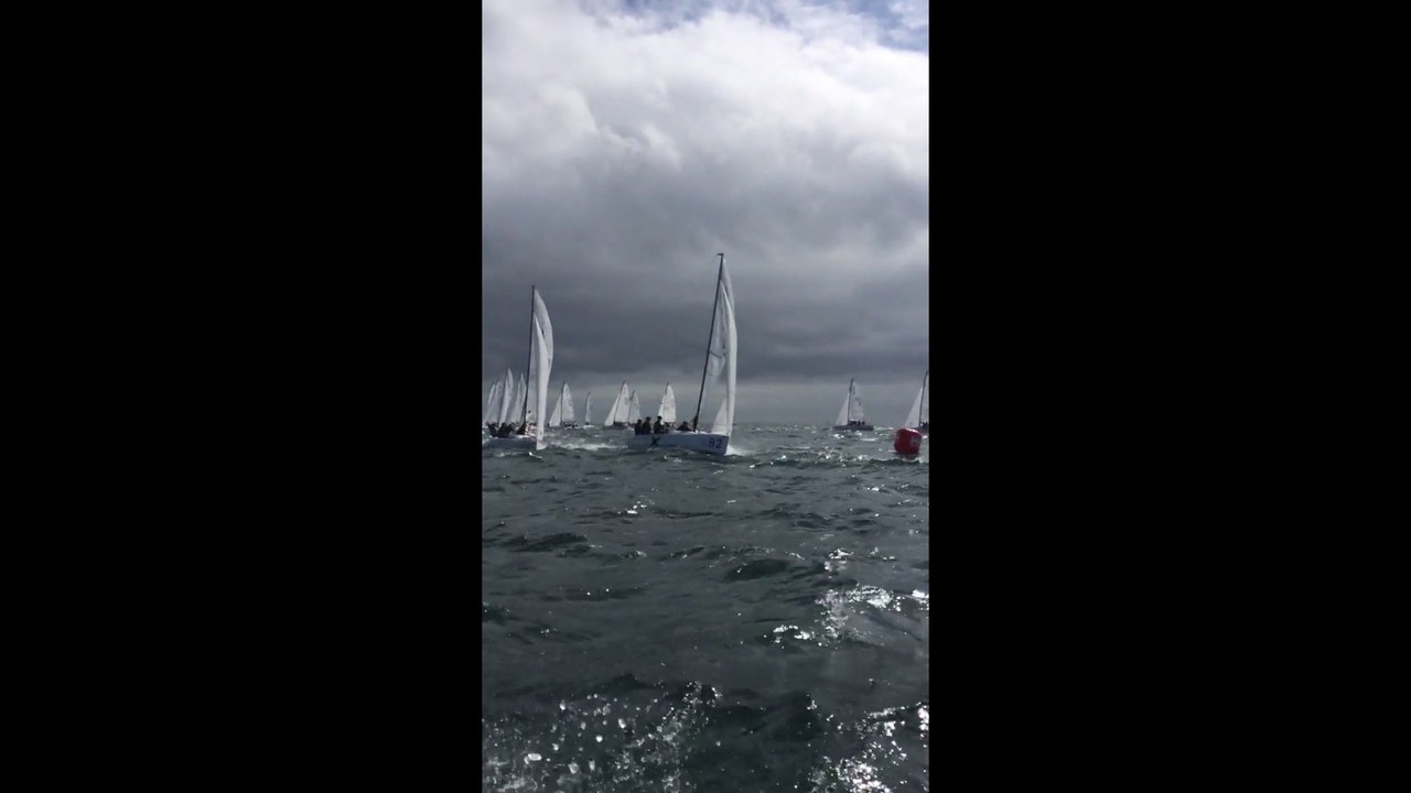 J/70 Worlds mark rounding