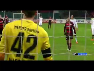 All Goals 1-3 Bayer Leverkusen vs Werder Bremen 09.02.2016 HD