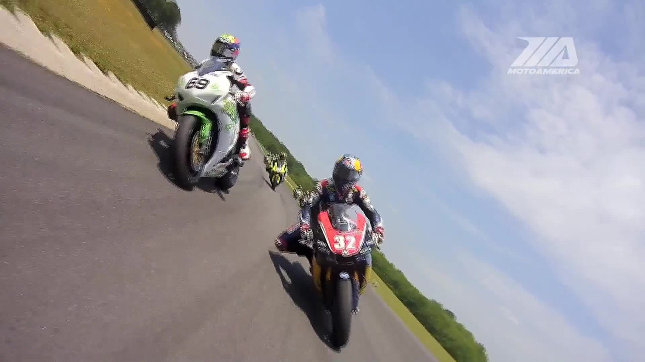2015 MotoAmerica Round3 VIR Superbike/Superstock 1000 Race 1 Highlights