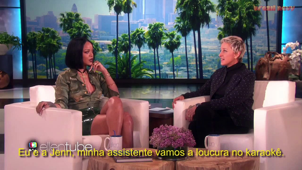 Rihanna & Ellen DeGeneres Completa HD