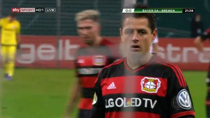 Bayer Leverkusen 1 - 3	Werder Bremen - Highlights - 09-02-2016