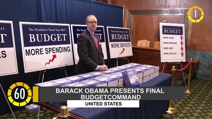 In 60 Seconds: President Barack Obama Presents Final Budget in the U.S.