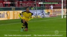 Pierre-Emerick Aubameyang Goal Stuttgart 1 - 2 Dortmund DFB Pokal 9-2-2016
