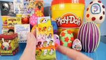 Surprise Eggs Play Doh Kinder Kidrobot Simpsons Disney Vinylmation Toys Playdough Playset Bucket