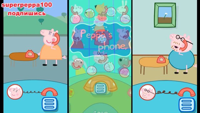Peppa Pig Games_Свинка Пеппа Детский Телефон