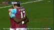 Michail Antonio Goal West Ham 1 - 0 Liverpool FA Cup 9-2-2016