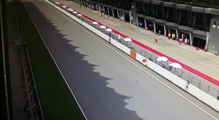 Loris Baz 180-mph Crash Video