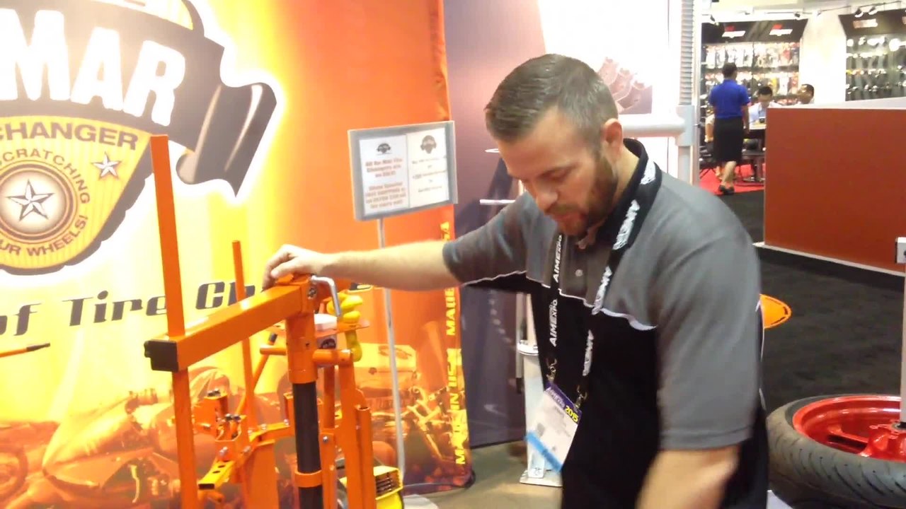 No Mar Tire Changer