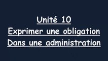 Communication Progressive de Français (unité 10)