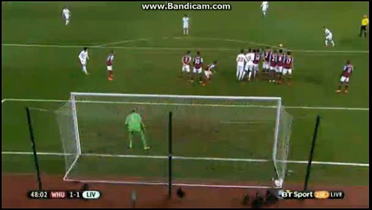 Philipe Coutinho amaizing goal vs West ham united Live HD