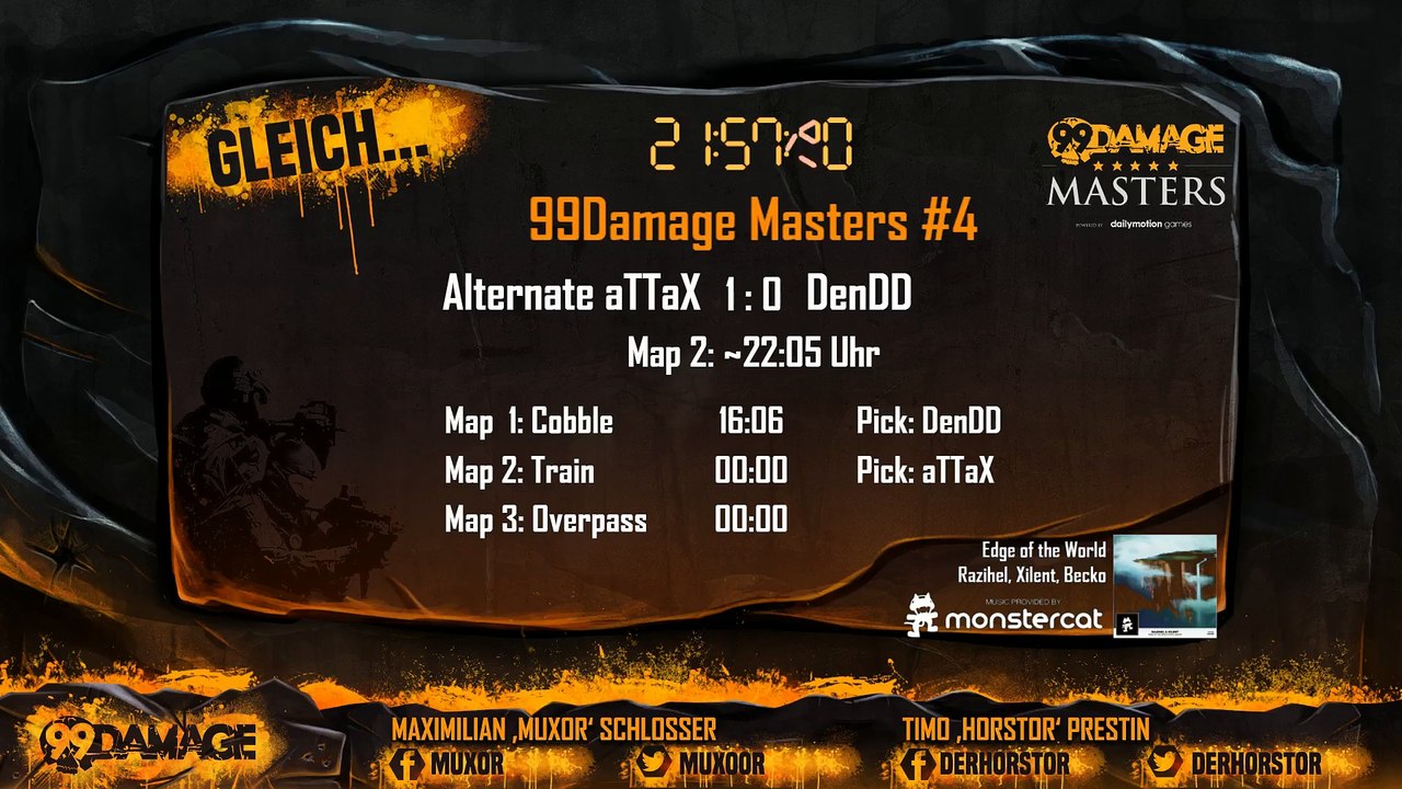 99DAMAGE Masters mit Muxor & Horstor - German Stream (264)