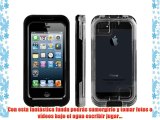 CARCASA ACUATICA NEGRA PARA IPHONE 4 / 4S / 5 / 5S FUNDA SUMERGIBLE WATERPROOF