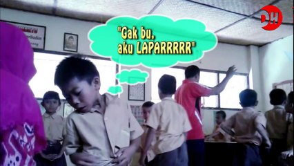 Expresi Lucu Anak SD Saat di Suntik Campak Bikin Ngakak