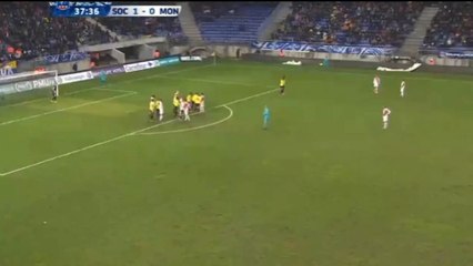 Bakayoko T. Goal - Sochaux  1 - 1 Monaco - 09.02.2016