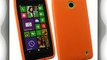 Emartbuy® Nokia Lumia 630 / Lumia 635 Silicona Funda Carcasa Case Cover Naranja