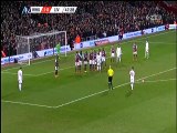 Philippe Coutinho Goal - West Ham 1-1 Liverpool 09.02.2016