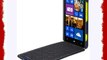 Stilgut UltraSlim - Funda exclusíva en piel auténtica para  Nokia Lumia 625 - Color Azul marino