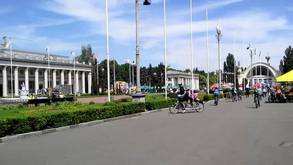 велосипед тандем для четырех