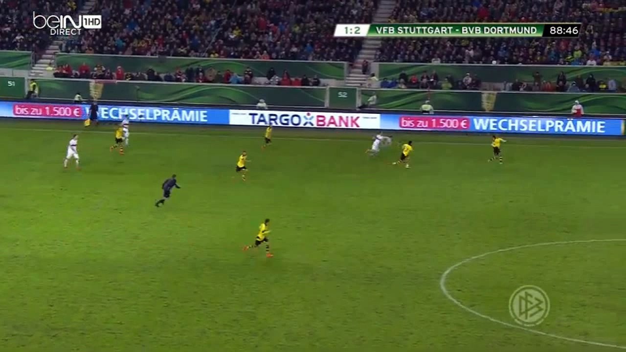 Henrikh Mkhitaryan Goal - VfB Stuttgart 1 - 3 D...