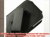 DFV mobile - Funda cinturon con clip giratorio 360º piel sintetica premium para