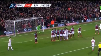 WEST HAM UNITED VS LIVERPOOL 1-1 GOAL Coutinho 09-02-16 HD